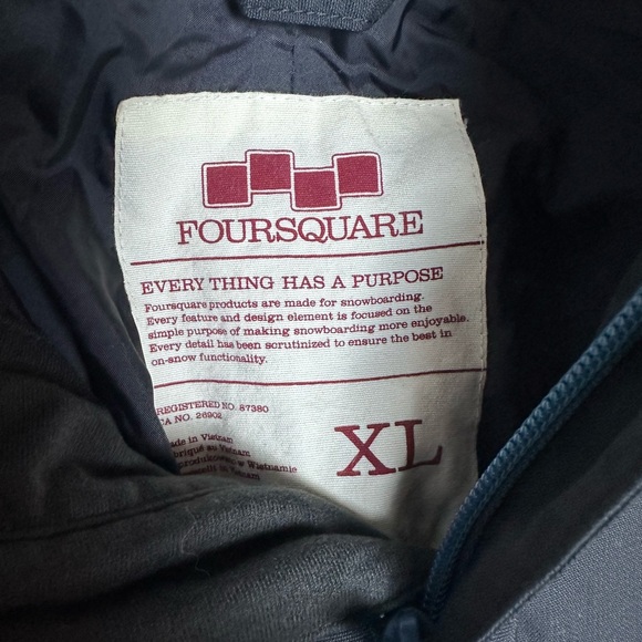 Foursquare Active Snow Sport Pants Size XL Black Vented Thighs 6 Pockets - Picture 9 of 15